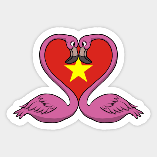 Flamingo Vietnam Sticker